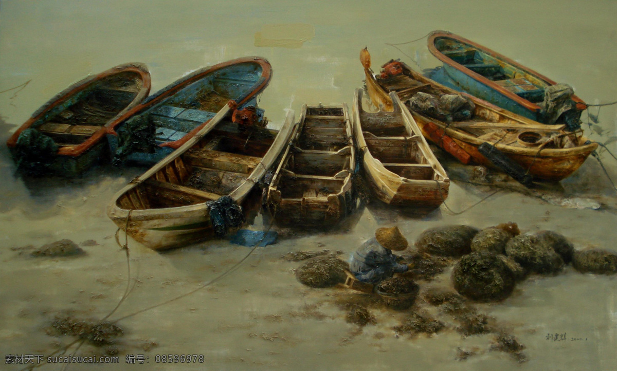 彩色 风景 风景油画 油画 模板下载 河岸 河边 河水 绘画 设计素材 油画风景 色彩 艺术 朦胧油画 朦胧画 油画作品 大师作品 当代 艺术家 作品 艺术家作品 景色 景色油画 渔民 小船 绘画书法 文化艺术 家居装饰素材