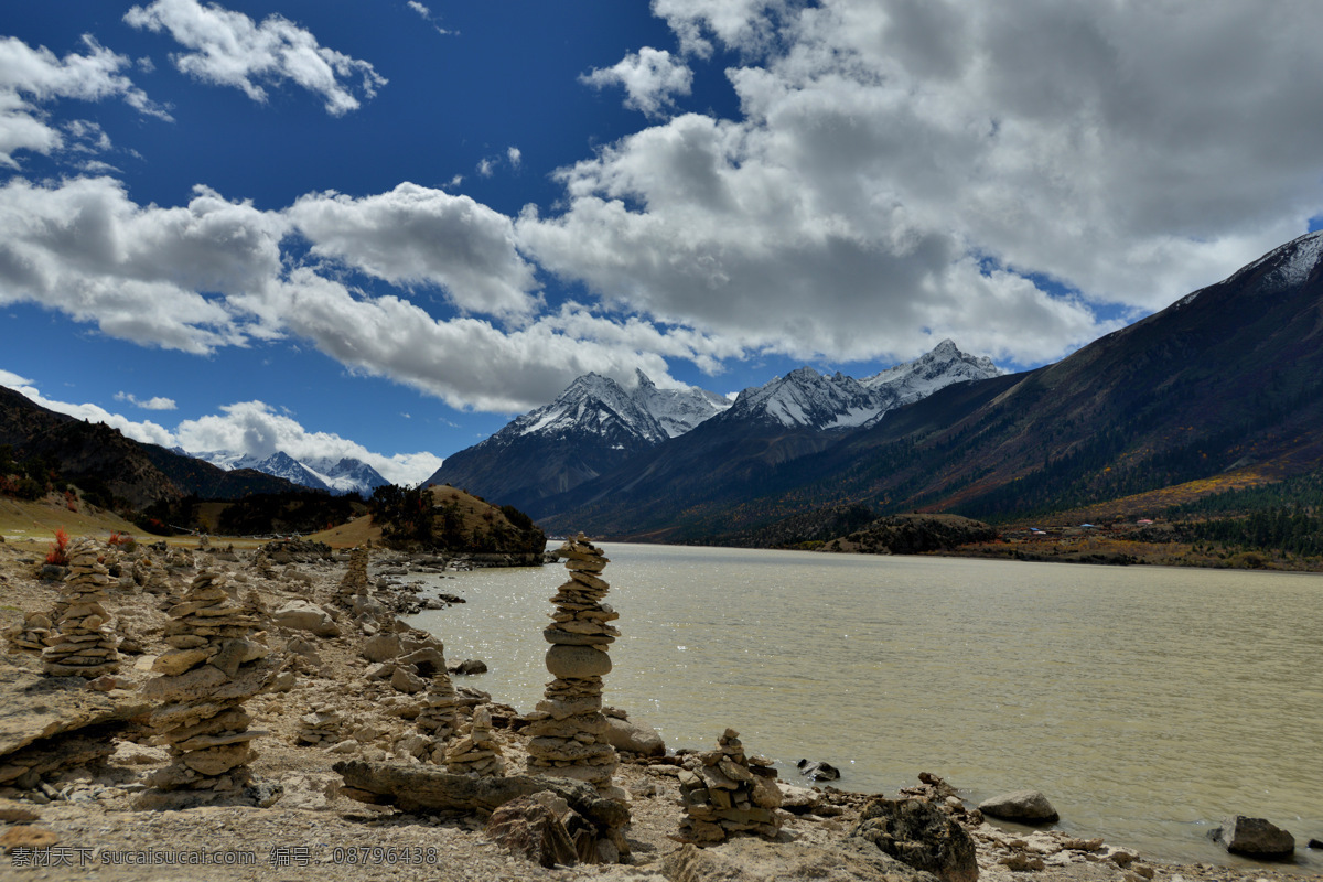 西藏 乌 湖 风景