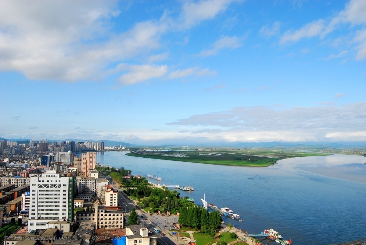 鸭绿江 丹东 朝鲜 旅游 江城 自然风景 自然景观