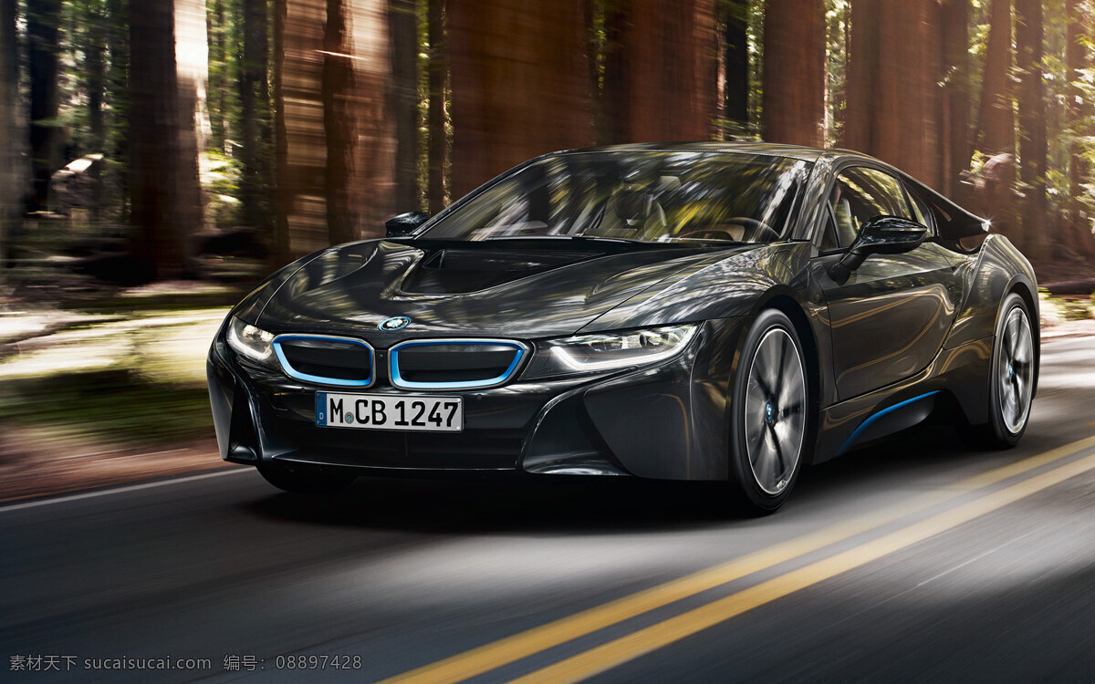 全新 bmwi8 宝马i8 宝马 i8 电动车 电动酷跑 汽车 bmw 现代科技 交通工具