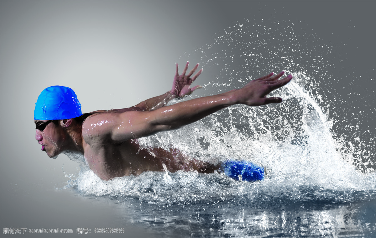 游泳图 奥运 游泳 菲尔普斯 金牌 人物 经典 运动 体育 水花 动感 海报 平面 男子 人物摄影 人物图库