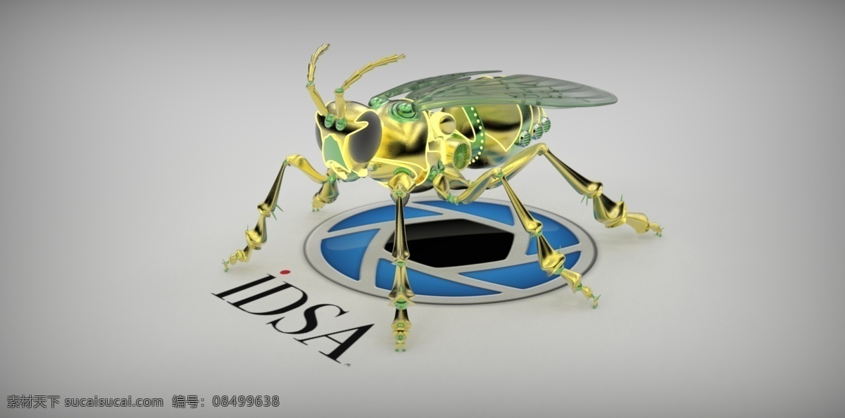 去 敢 插件 机械 蜜蜂 挑战 idsa 3d模型素材 建筑模型