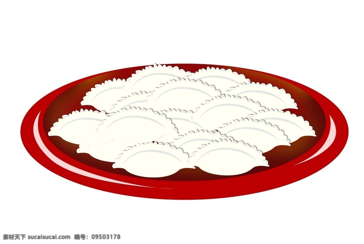 新年 美味 饺子 插画 面食饺子 手绘饺子 卡通饺子 营养饺子 新年食物插画 白色的饺子 美味的饺子