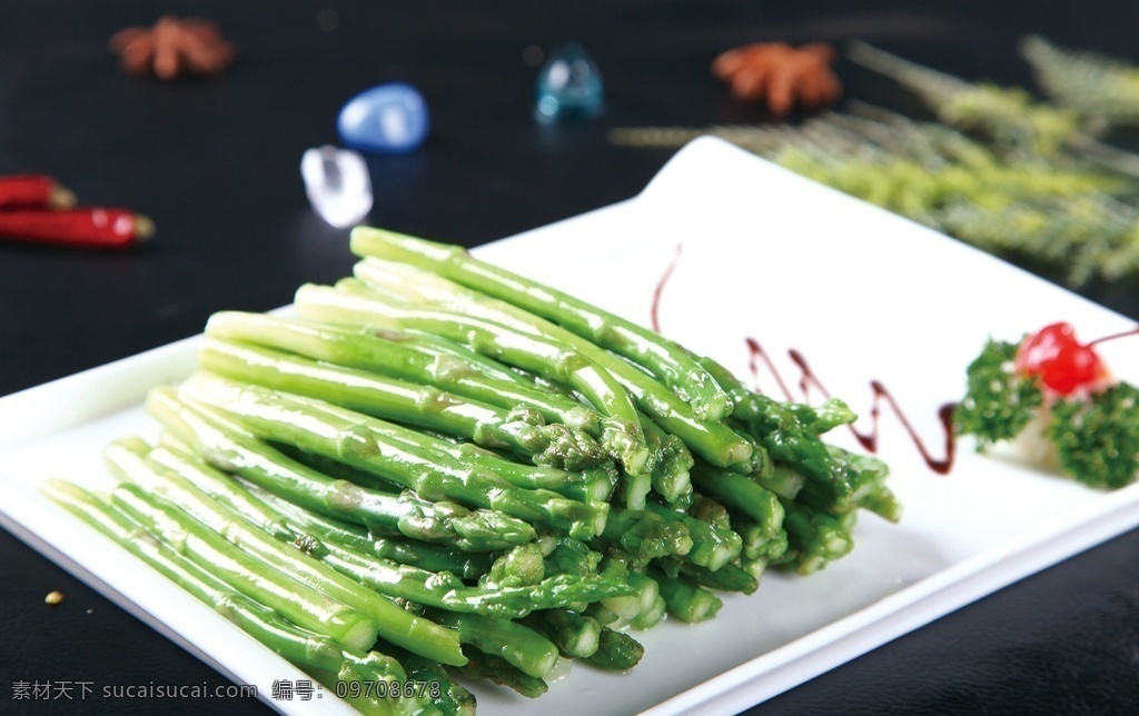 清炒芦笋 美食 传统美食 餐饮美食 高清菜谱用图