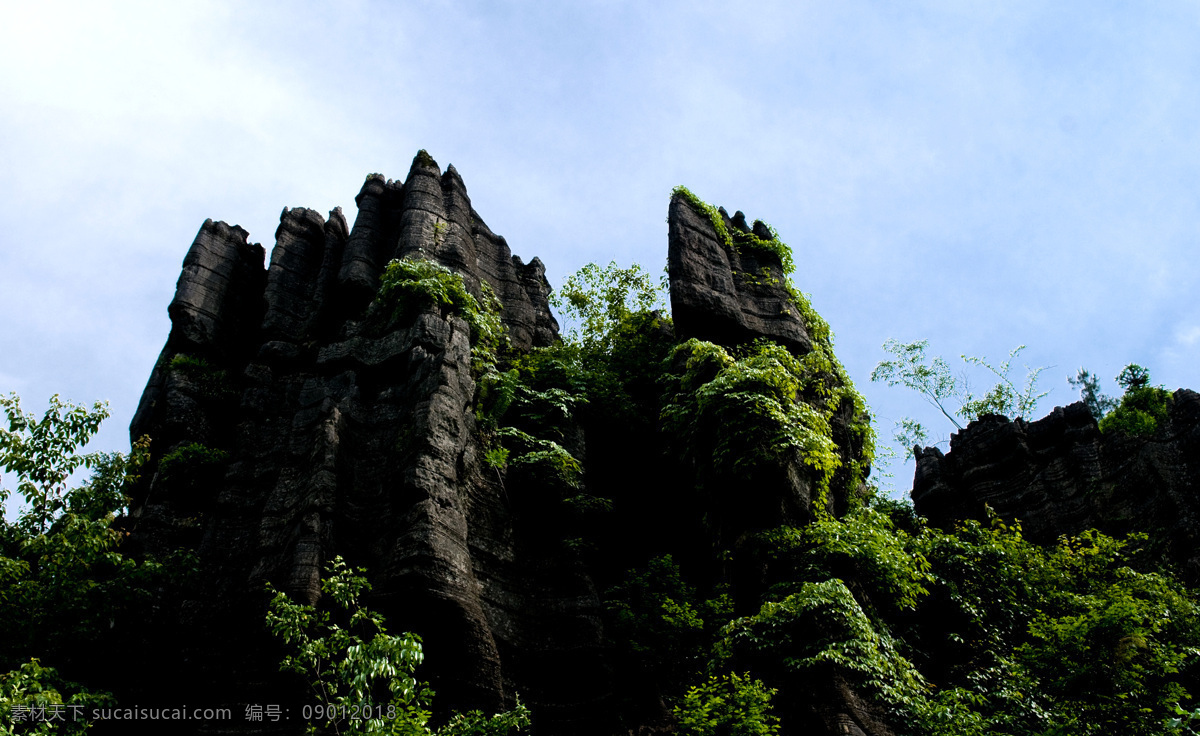 五峰山石林 建始风光 建始风景 建始县 山水风光 风景 风景画 石林 山水风景 自然景观 五峰山