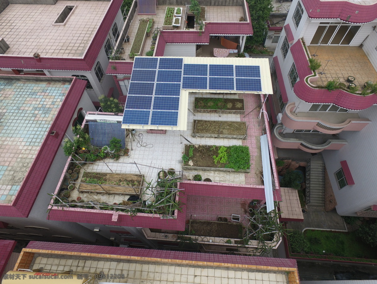 太阳能电池板 光伏发电 太阳能发电 多晶硅能源 节能环保 绿色能源 逆变室方阵 清洁能源 光电转换 电力设备 建筑园林 建筑摄影