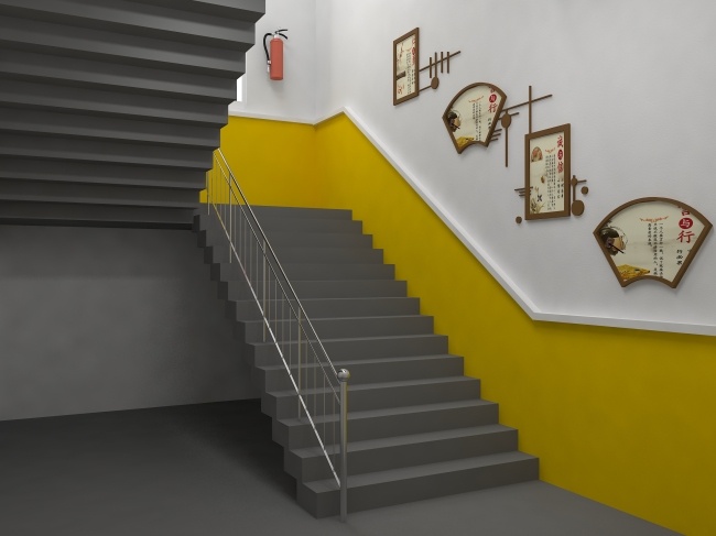 校园 楼梯 文化 墙 楼梯文化 校园楼梯文化 楼梯文化墙 max 灰色