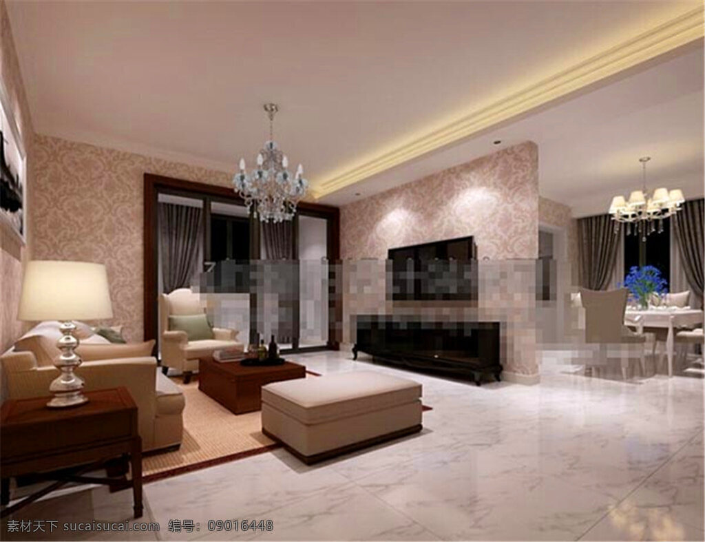 3d 客厅 家装 模型 效果图 家居 家居生活 室内设计 装修 室内 家具 装修设计 环境设计 max 电视墙