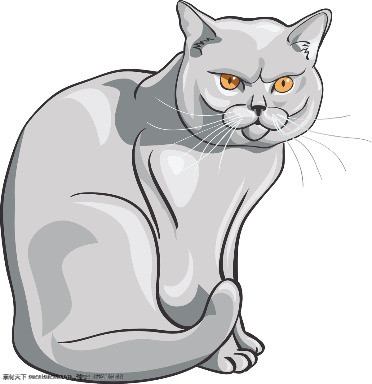 猫 素描 矢量 卡通素材 矢量潮流 矢量卡通 矢量图 中国元素 其他矢量图