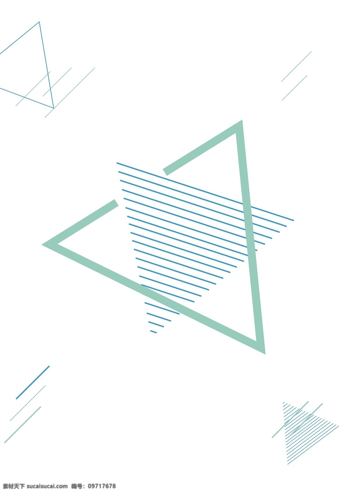 蓝色 几何 抽象 三角形 线条 蓝色几何线条 三角形线条 轮廓 矢量 矢量三角形
