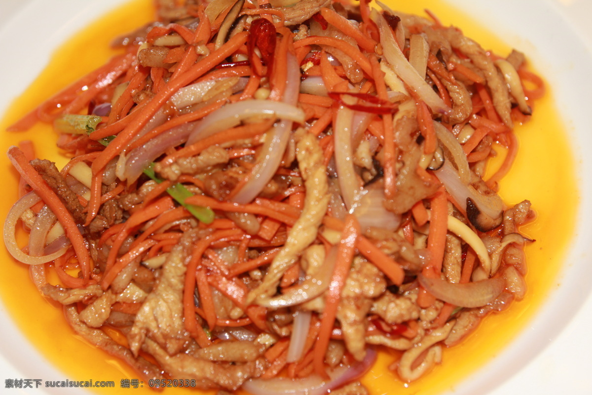 鱼香肉丝 炒菜 热菜 美食 炒肉丝 餐饮美食 传统美食