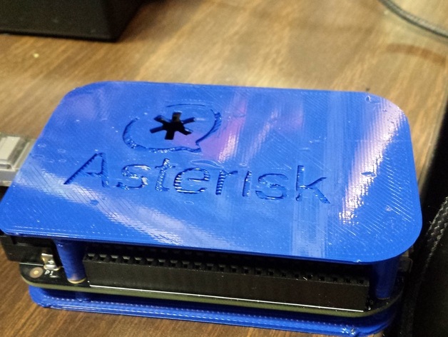 极 简 主义 beaglebone 黑 盒 3d打印模型 3d 打印 模型 星号 情况下 最小 openscad stl 黄色