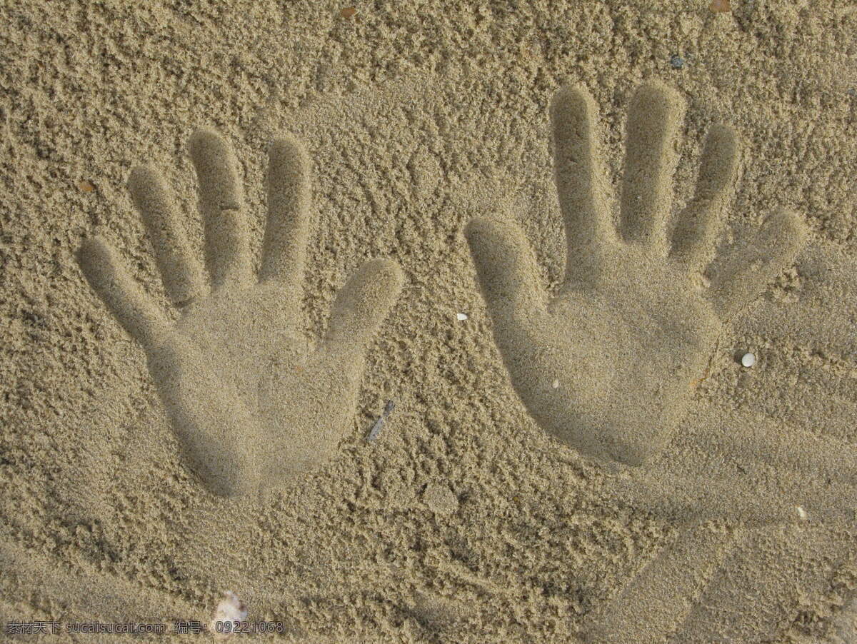 海滩 海洋 旅游摄影 清爽一夏 人文景观 沙滩 手印 滩 海滩手印 避暑胜地 夏天 夏日风情 度假旅游 psd源文件