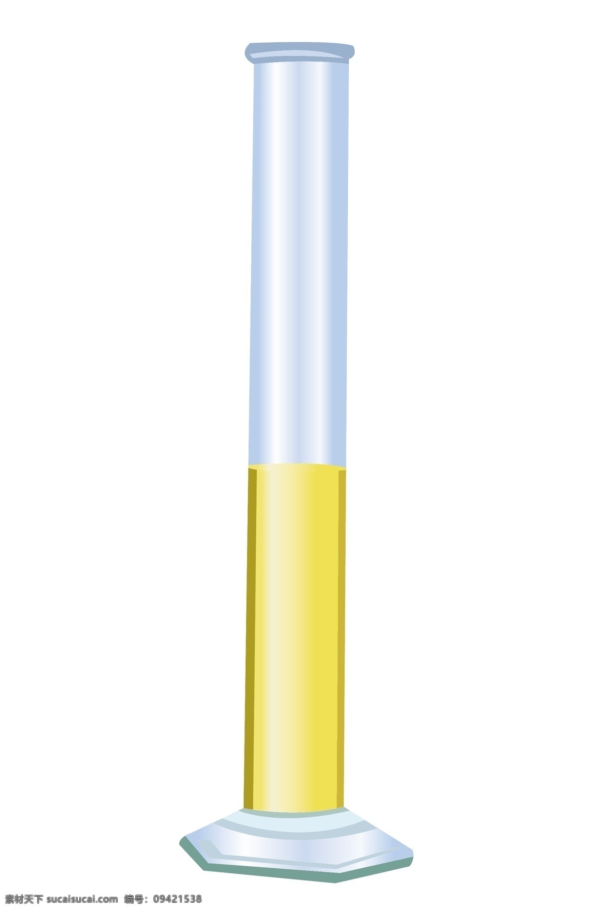 黄色 实验 药水 试管 实验室 化学