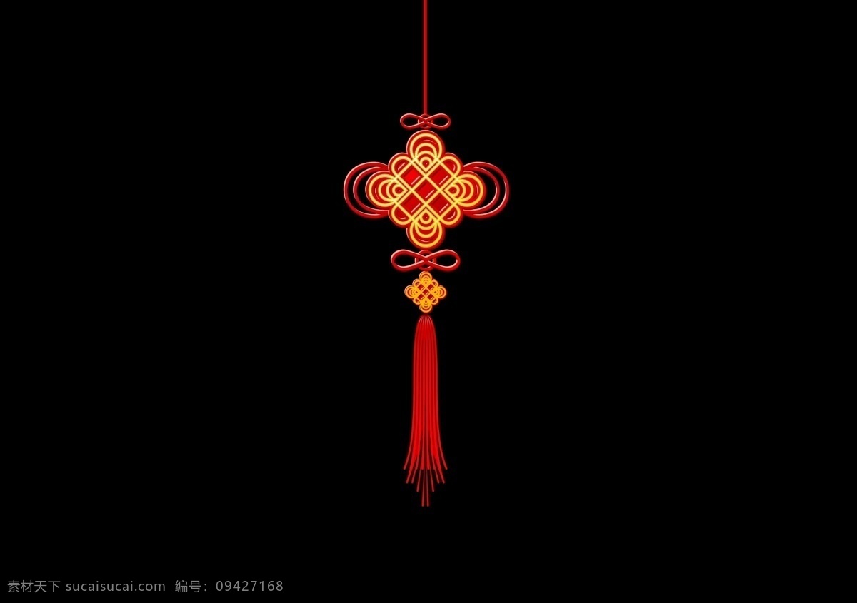 古风 中国结 装饰 配饰 png格式