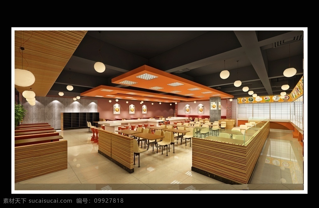 用餐区效果 餐厅效果图 饭店效果图 用餐区效果图 客厅餐厅 效果图模型 环境设计 室内设计 效果图 灯光设计 室内模型 3d设计模型 3d设计