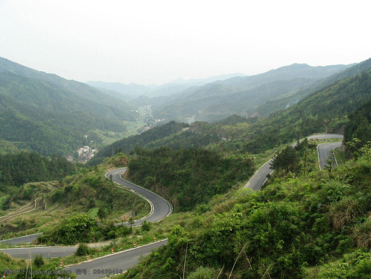 山路 去我家那 旅游摄影 自然风景 摄影图库