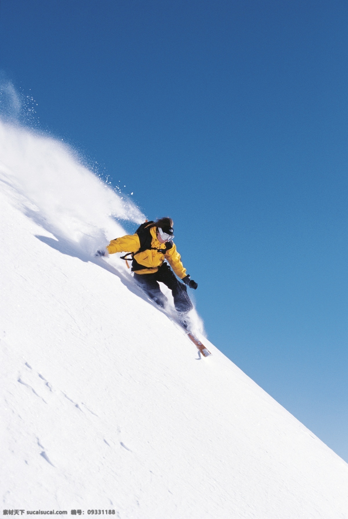 急速 下滑 运动员 雪地运动 划雪运动 极限运动 体育项目 速度 运动图片 生活百科 雪山 风景 摄影图片 高清图片 体育运动