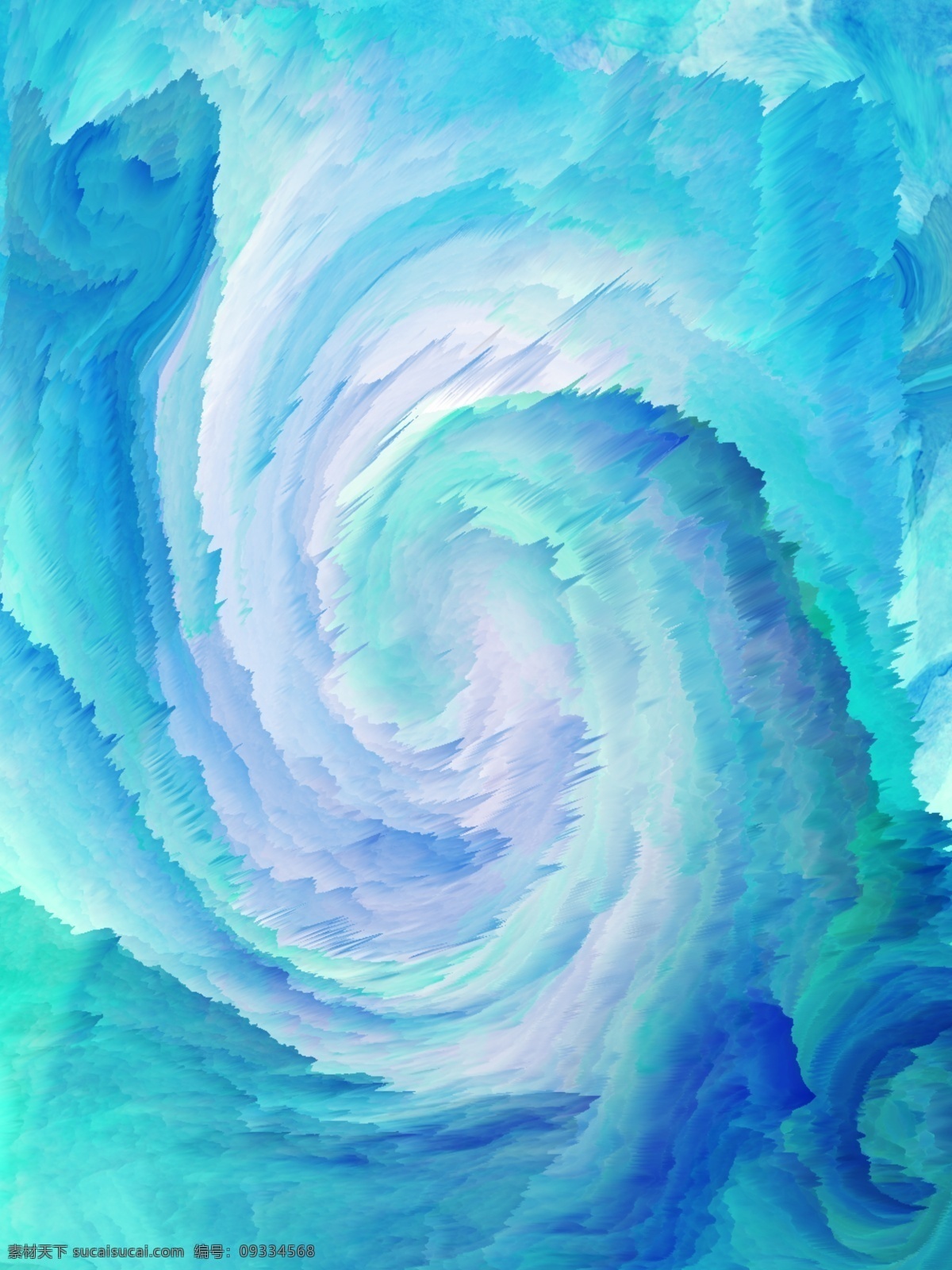 原创 3d 冷色 小 清新 漩涡 背景 小清新 青色 渐变 抽象 广告背景 3d漩涡