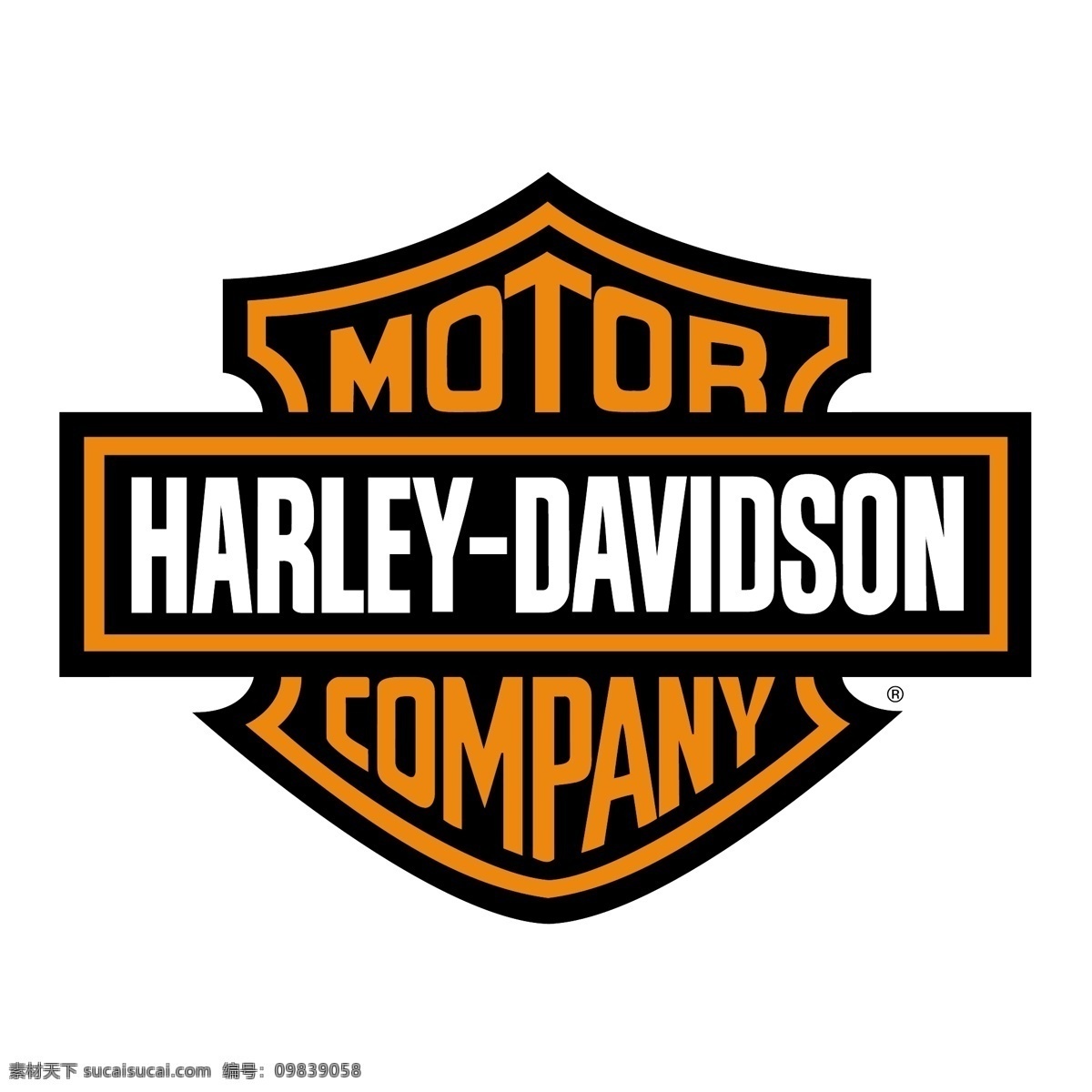 davidson 哈雷 戴维森 摩托车 标志 harley 矢量图 其他矢量图