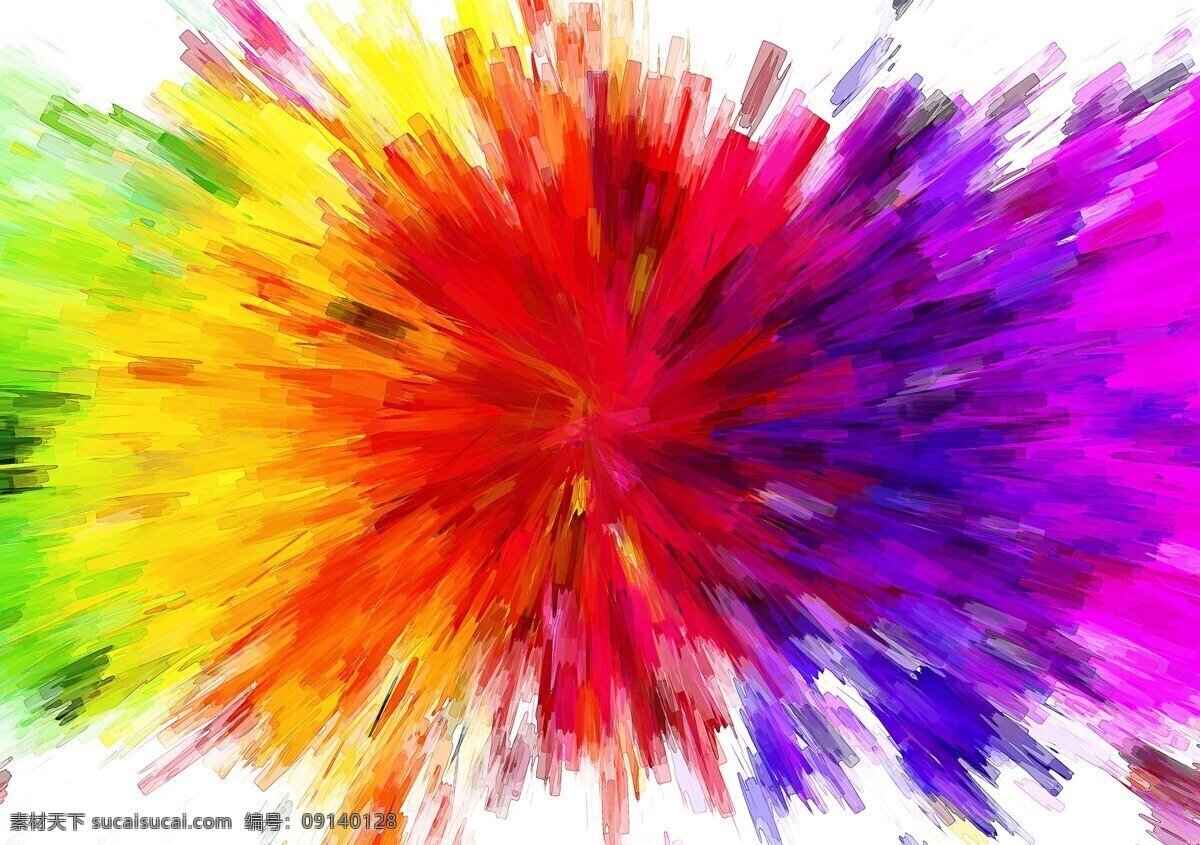 颜色大爆炸 颜色 背景 结构 爆炸 丰富多彩 抽象 模式 光 波