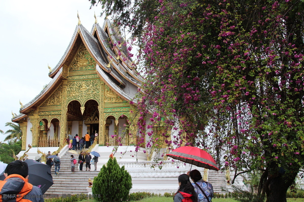 老挝琅勃拉邦 老挝 琅勃拉邦 东南亚 旅游 旅游摄影 国外旅游