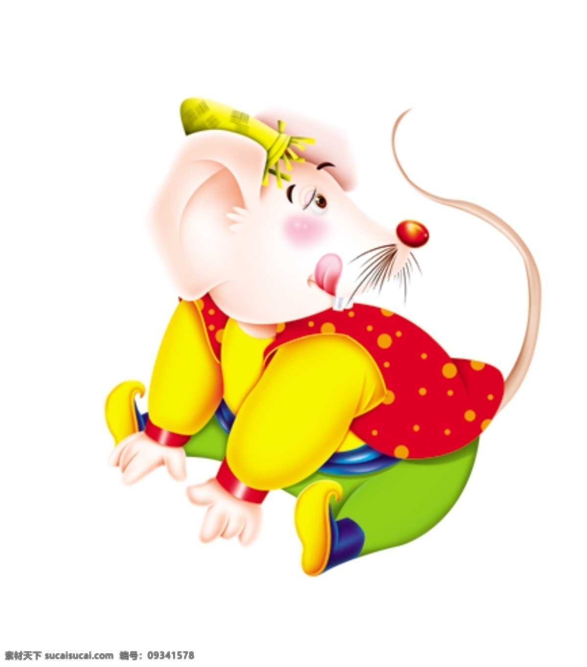 卡通鼠 矢量鼠年形像 文化艺术 节日庆祝 psd素材 矢量卡通鼠 源文件库
