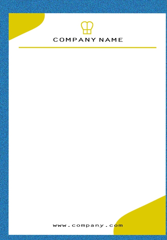 信纸设计 信纸模板 信纸 企业信纸 公司信纸 名片卡片
