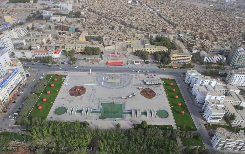 新疆喀什广场 广场 城市 新疆喀什市 人民广场 旅游城市 优美风景 人文景观 旅游摄影