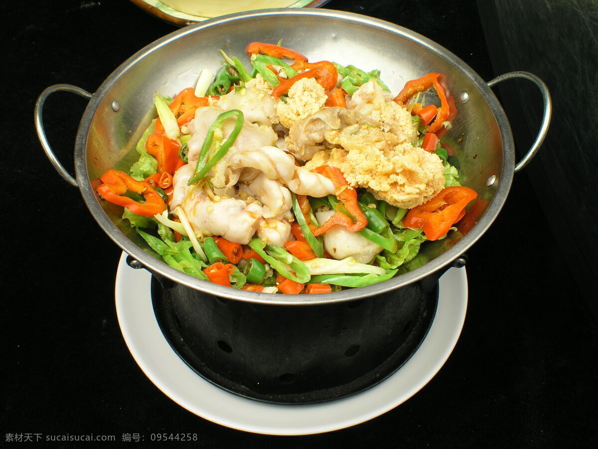 干锅鱼杂 传统美食 美味 营养 菜谱 餐饮 美食 餐饮美食