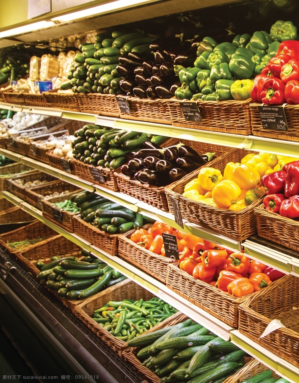 超市果蔬区 超市冷柜 超市摆设 超市商品 超市陈列 超市内景 超市蔬菜 超市水果 超市生鲜 特氟龙