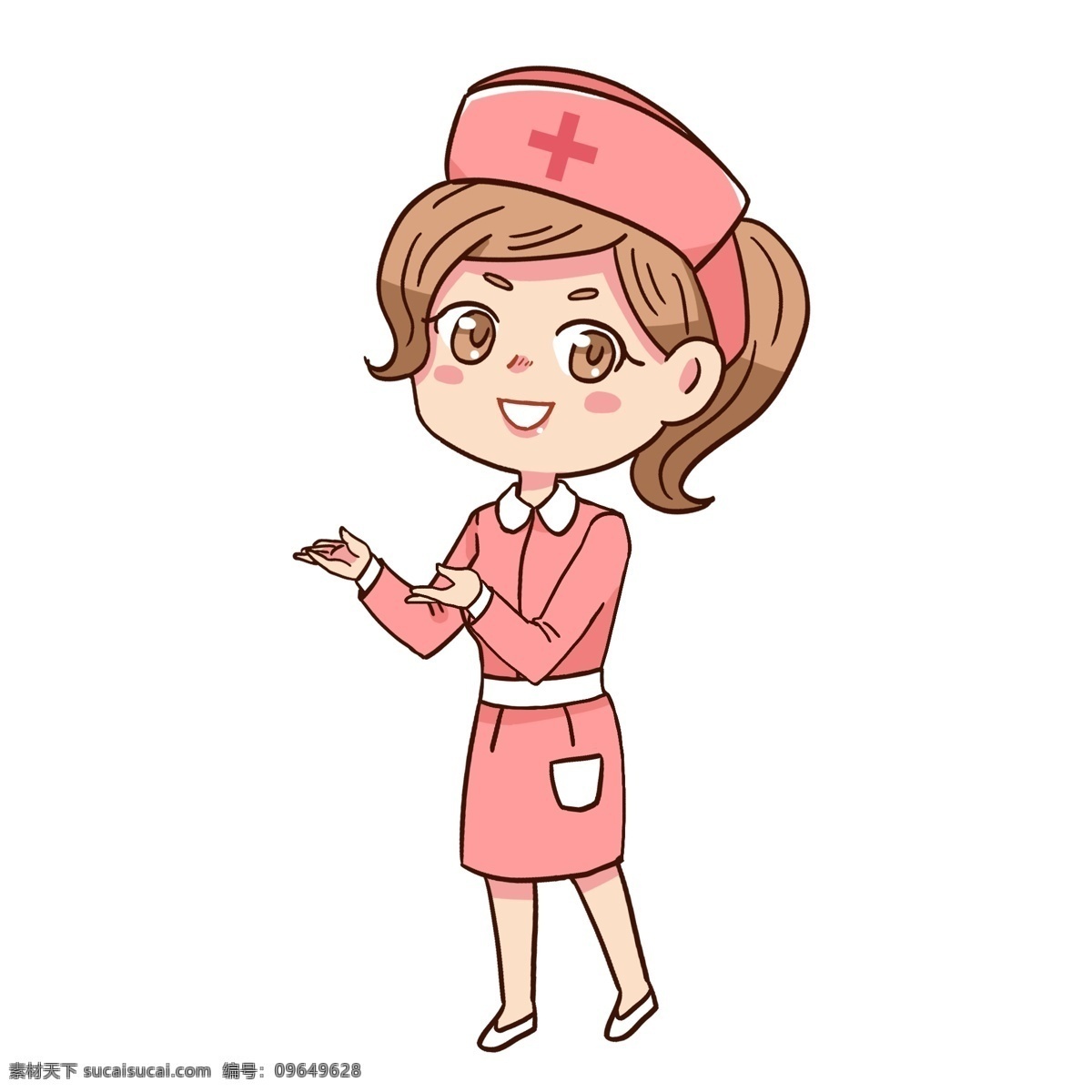 卡通护士 白衣天使 医生 护士 卡通娃娃 卡通天使 人物 医院标志 医生护士