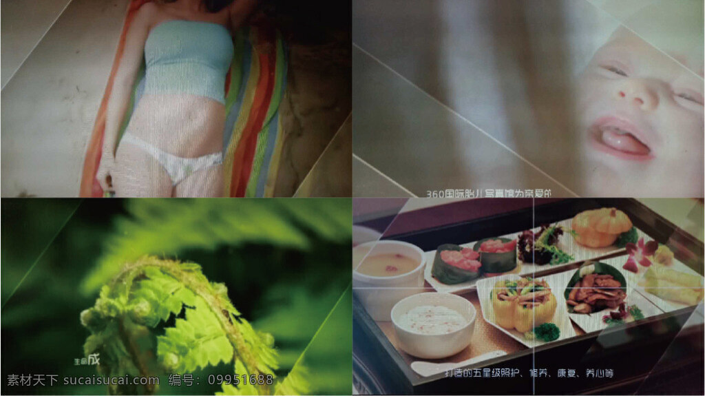四维 彩超 宣传 视频 婴儿 医生 植物 妇产医院 医疗视频 实拍素材 宣传视频