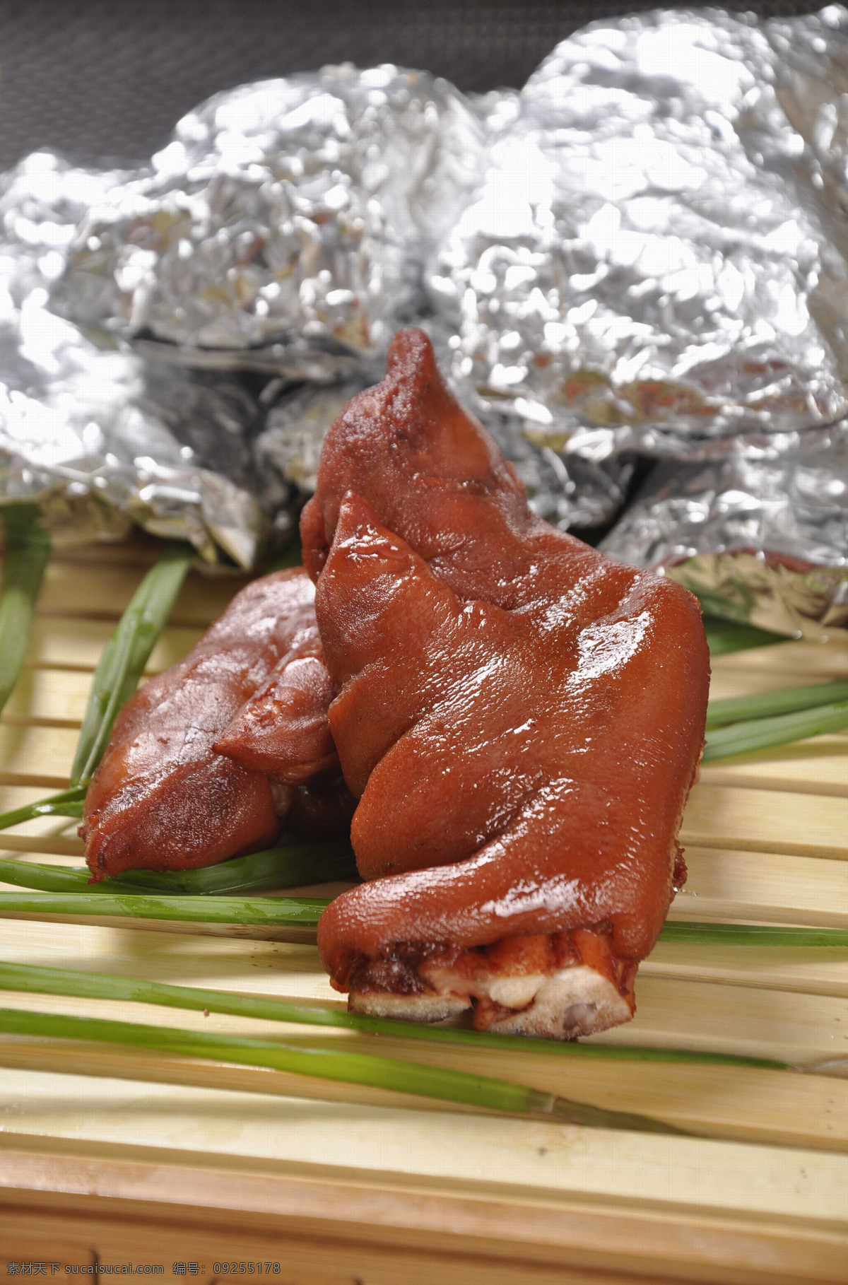 锡纸脆皮猪手 中华美食 菜谱 餐饮 猪手 菜品 传统美食 餐饮美食