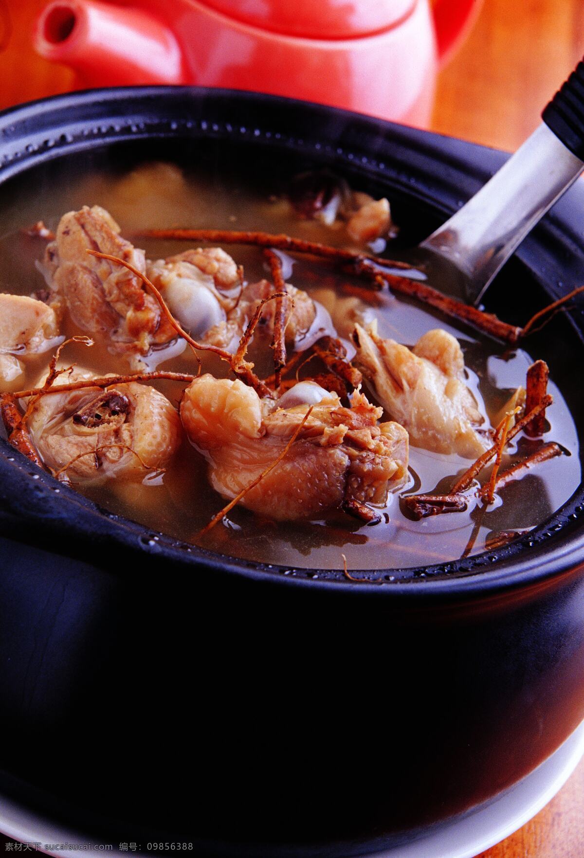 茶树菇老鸭汤 八大菜系之一 餐饮美食 传统美食 摄影图库