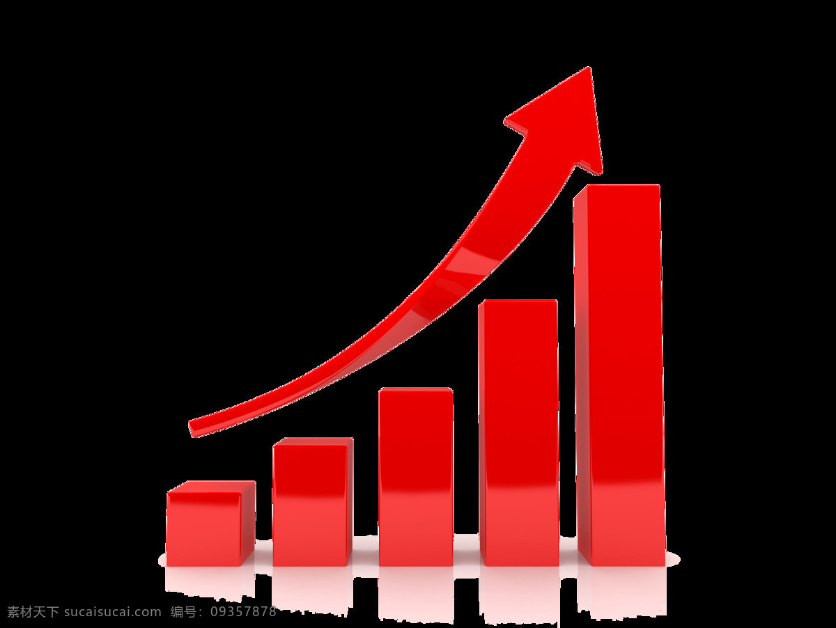 卡通红色上升箭头png元素素材图片下载-素材编号09357878-素材天下图库