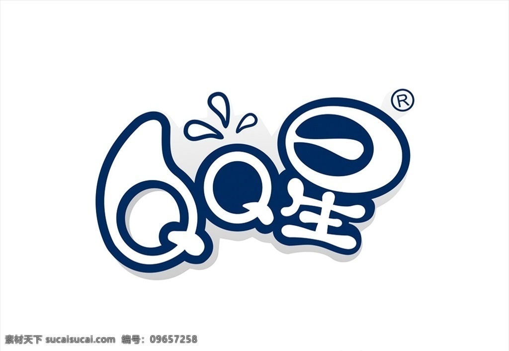 qq 星 logo 矢量图 cdr格式 qq星 牛奶 矢量logo 创意设计 logo设计 设计素材 标识 企业标识 图标 标志矢量 标志图标 其他图标