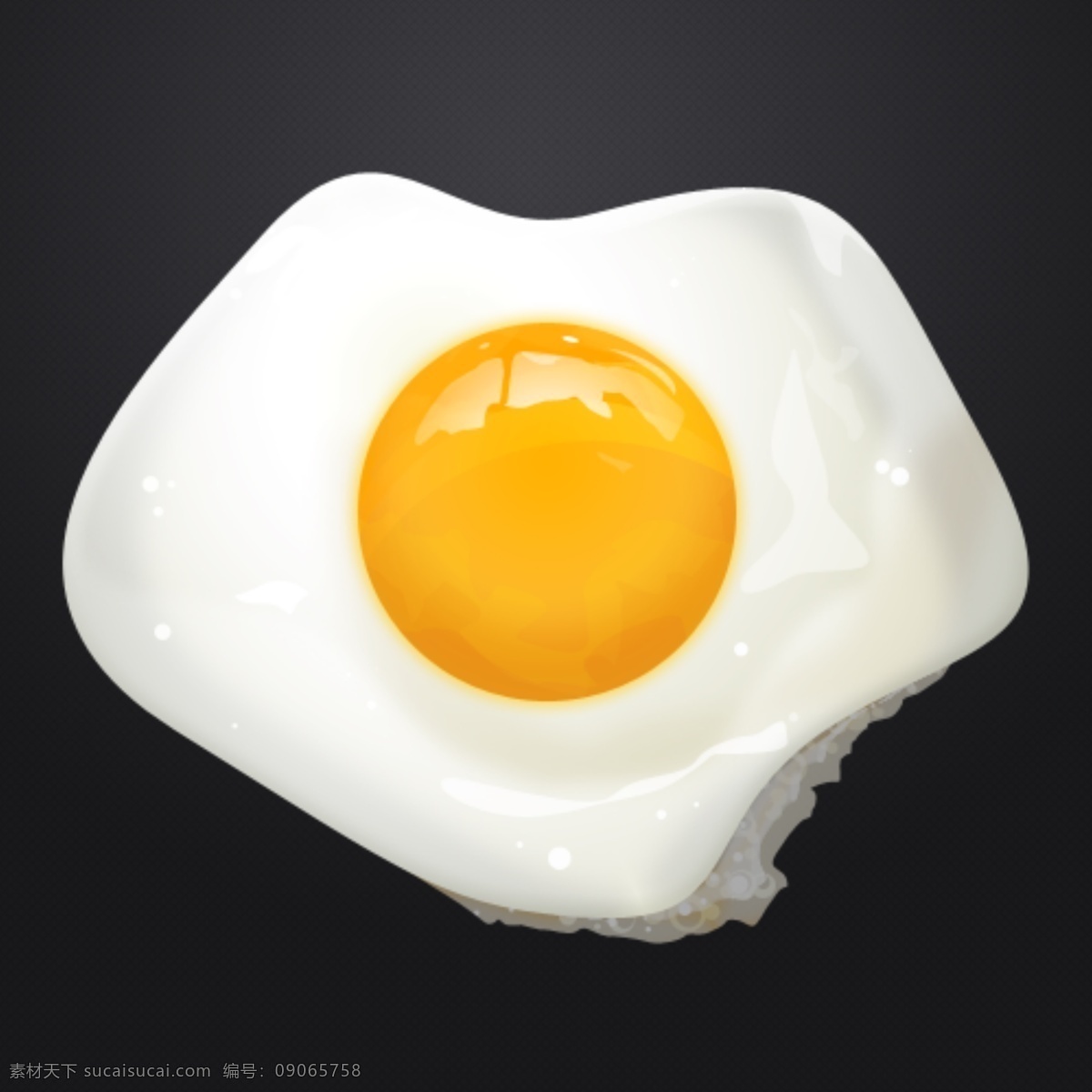超写实荷包蛋 鸡蛋 蛋清 荷包蛋 鸭蛋 手绘鸡蛋 psd鸡蛋 手绘 ui 蛋黄 透明 透明鸡蛋 透明蛋清 分层 源文件