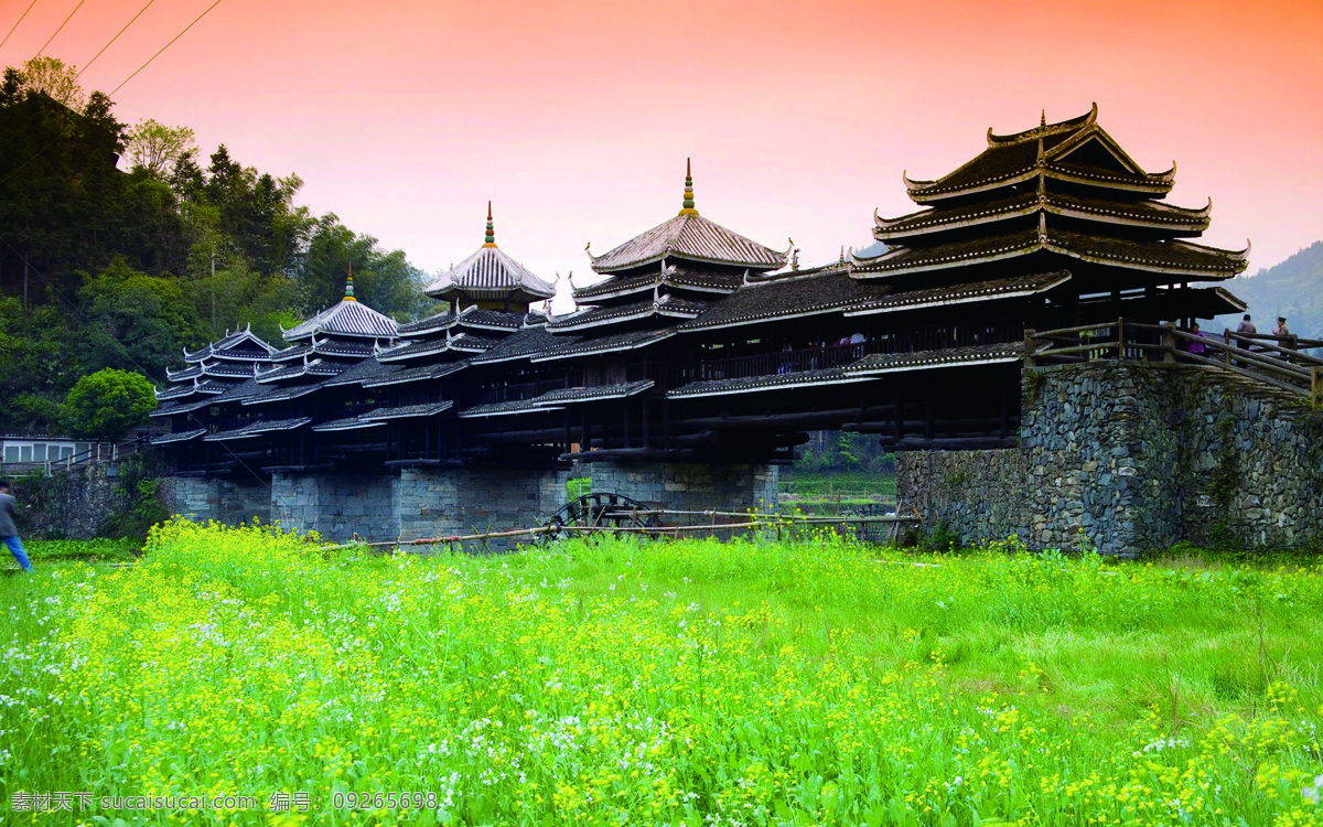 风雨桥 三江风雨桥 程阳风雨桥 广西三江 风雨桥图片 风景 旅游摄影 国内旅游 旅游风景