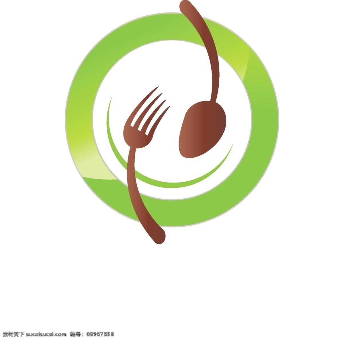有机 餐馆 商标 logo 绿色 餐饮 餐馆标志 logo模板