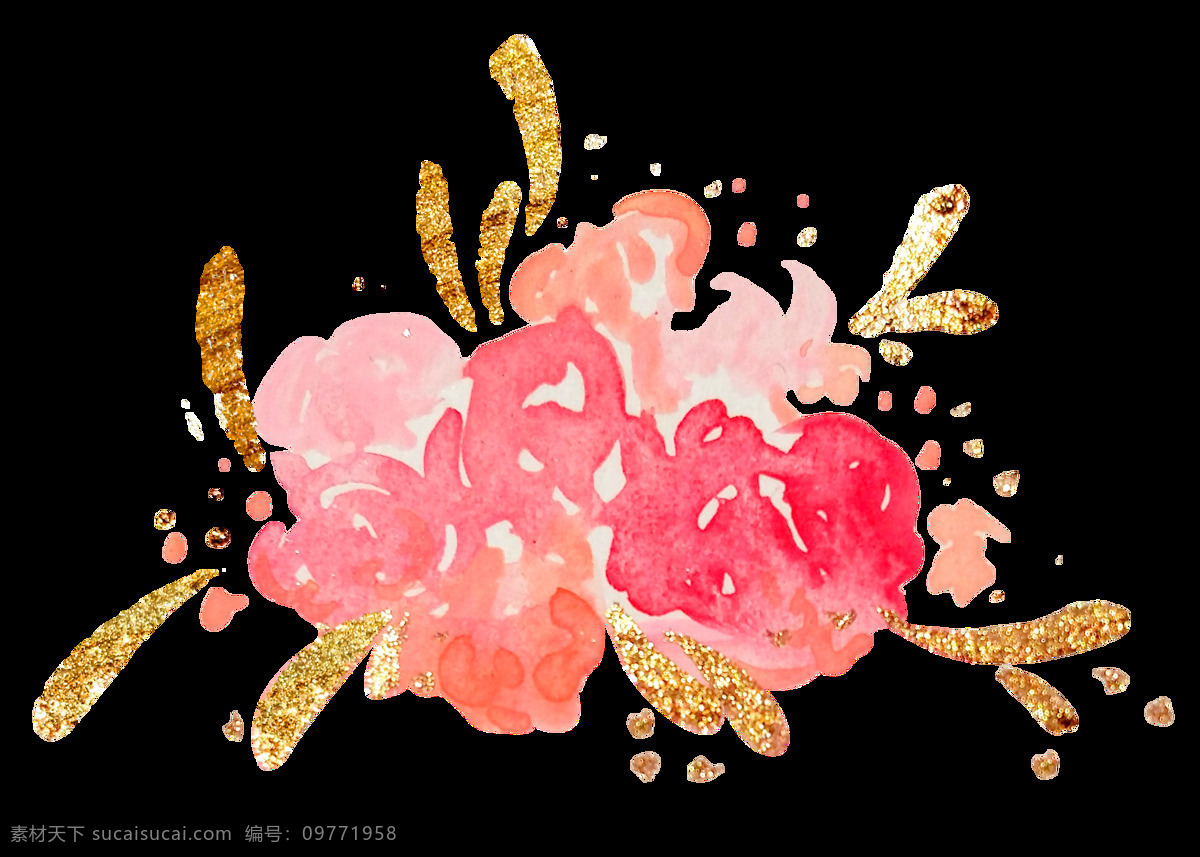 手绘 彩色 蛋糕 透明 合集 免 扣 白色 插画 粉色 红色 花朵 橘色 卡通 绿色 绿叶 奶油蛋糕 手账素材