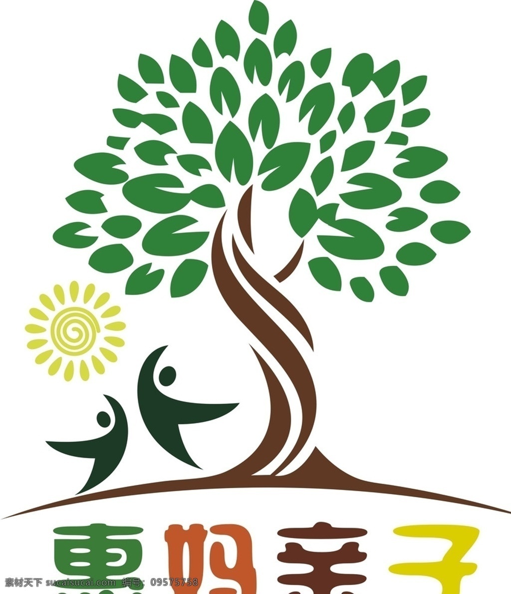 亲子园 logo 矢量图 亲子园标志 亲子乐园 标志 亲子 标志图标 企业 公共标识标志