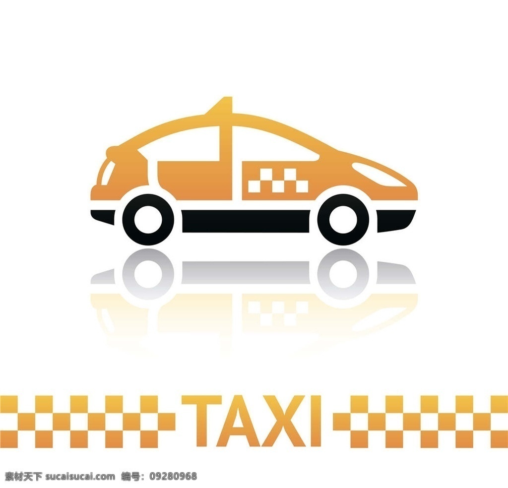 taxi 出租车 的士 的车 出租车图标 出租车标志 交通工具 现代科技