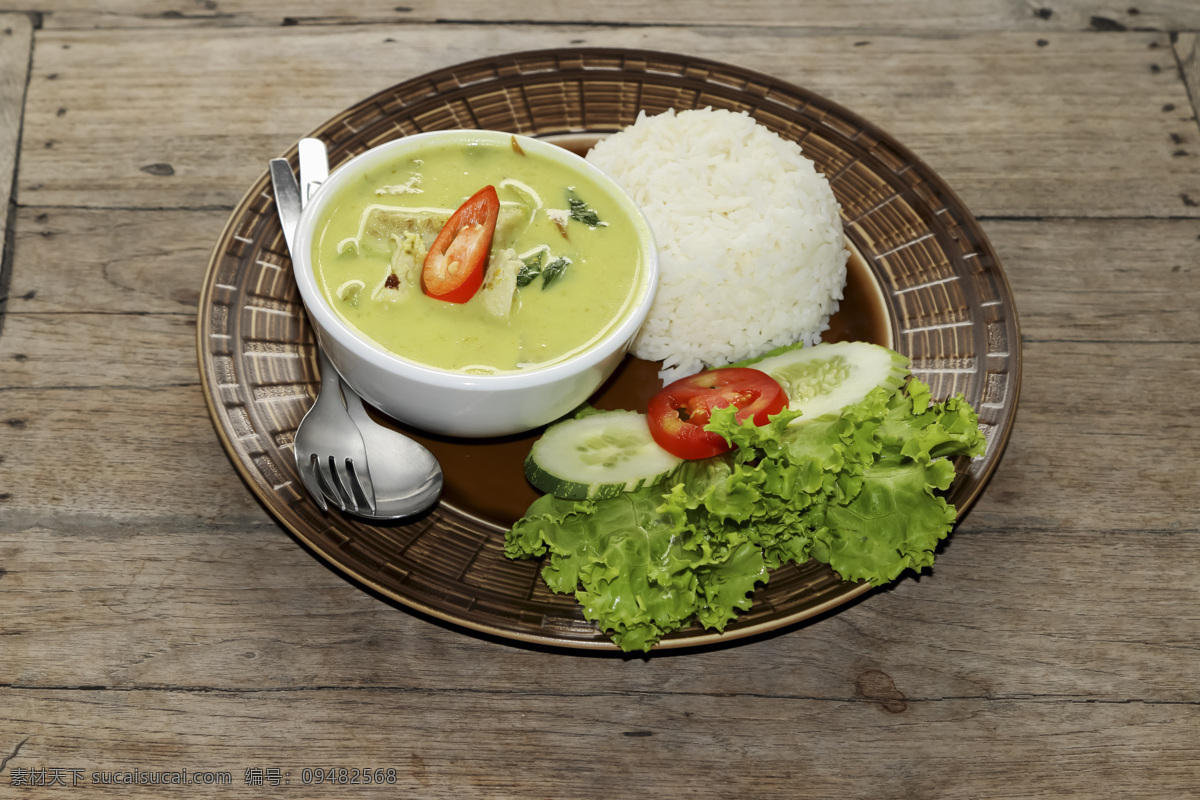 泰国 菜 美食 冬荫功汤 泰国菜 米饭 蔬菜 美味 食物摄影 外国美食 餐饮美食