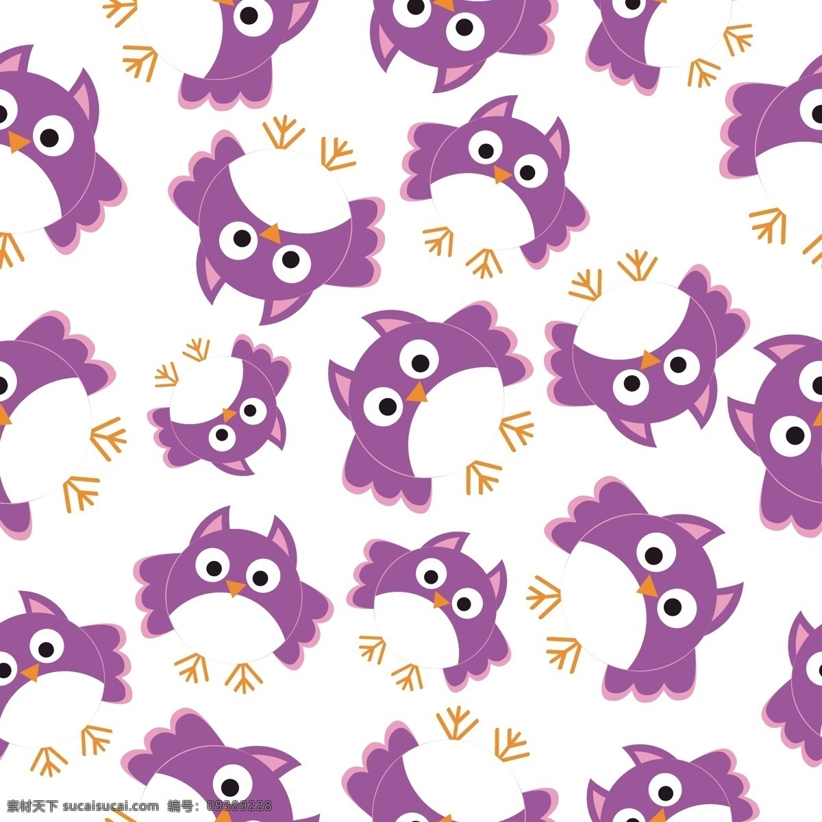 紫色 猫头鹰 装饰 图案 背景 紫色猫头鹰 装饰图案 淘宝 电视 墙 服装图案 抱枕图案 床单图案 染布印花 箱包装饰图案 布艺图案 墙纸图案