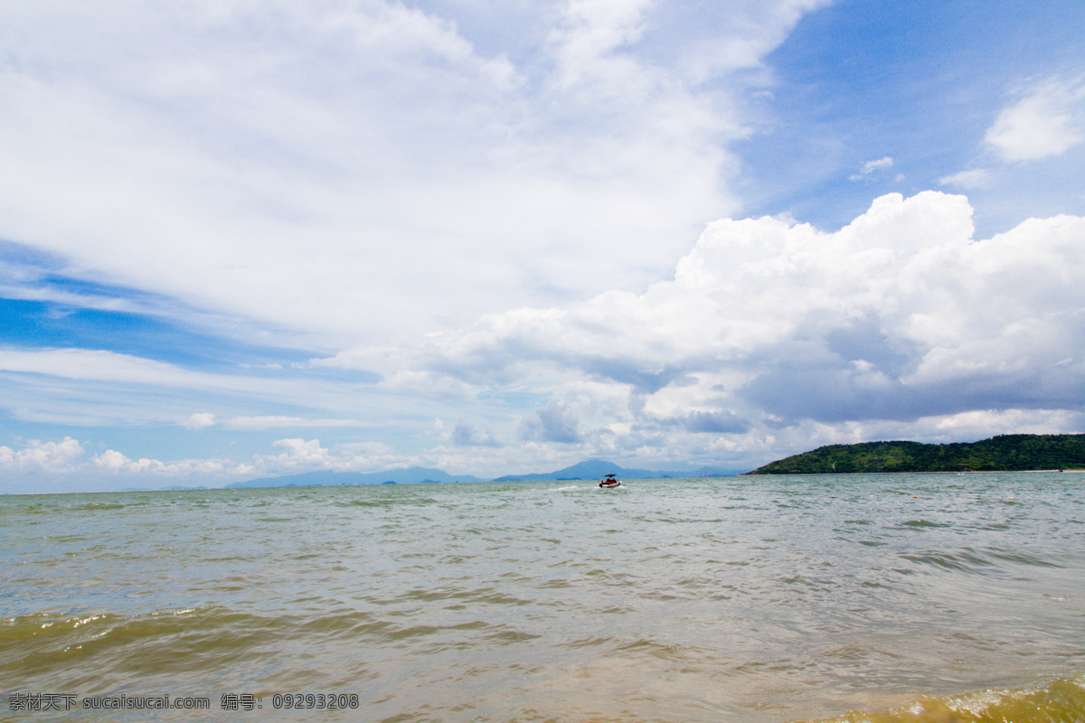 天空 大海 白云 海浪 海滩 蓝天 旅游 旅游摄影 天空大海 自然风景 psd源文件