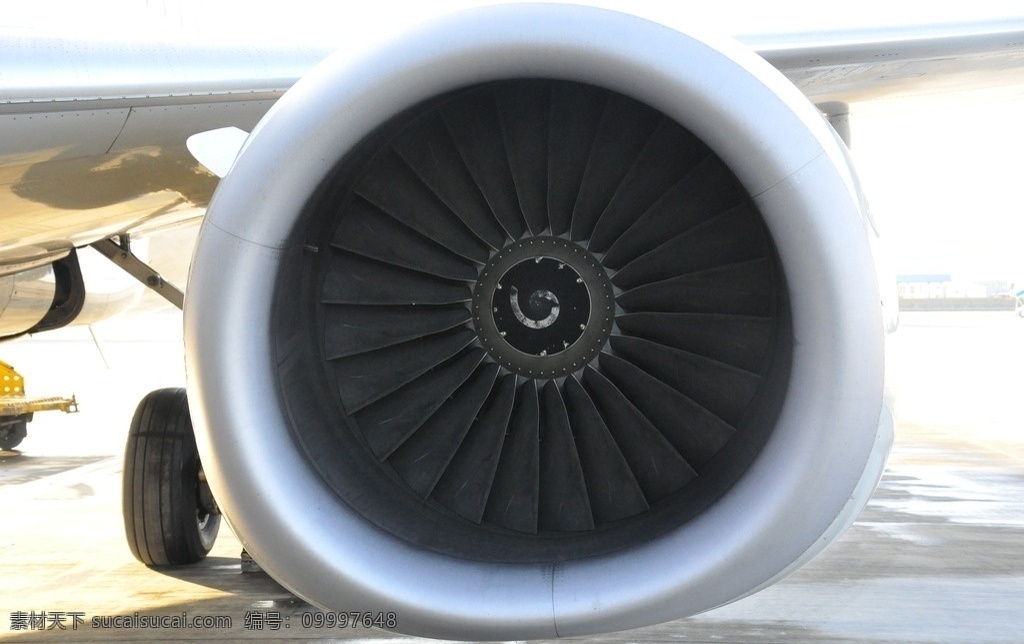 飞机发动机 发动机 飞机部分特写 飞机零件 发动机特写 现代科技 交通工具