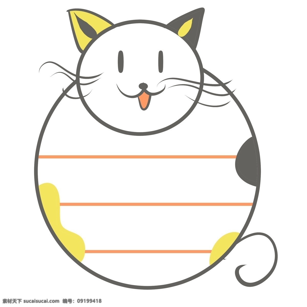便签 猫咪 卡通 插画 卡通插画 便签插画 纸条插画 备忘录 提示录 猫咪的便签 可爱的猫咪