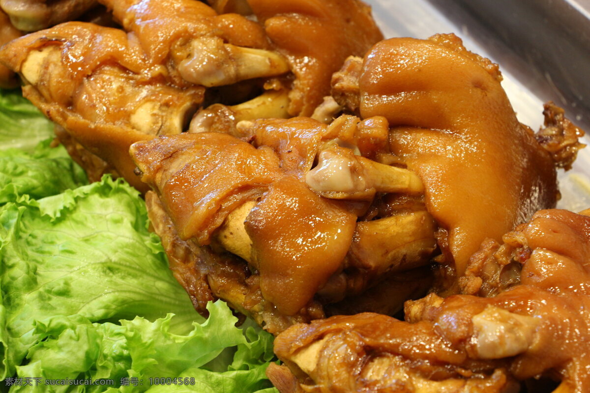 猪蹄子 原创 卤肉 美食 餐饮美食 传统美食