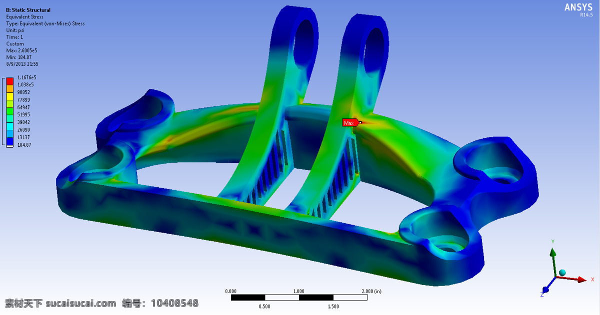通用电气 喷气发动机 托架 挑战 v3 3d模型素材 建筑模型
